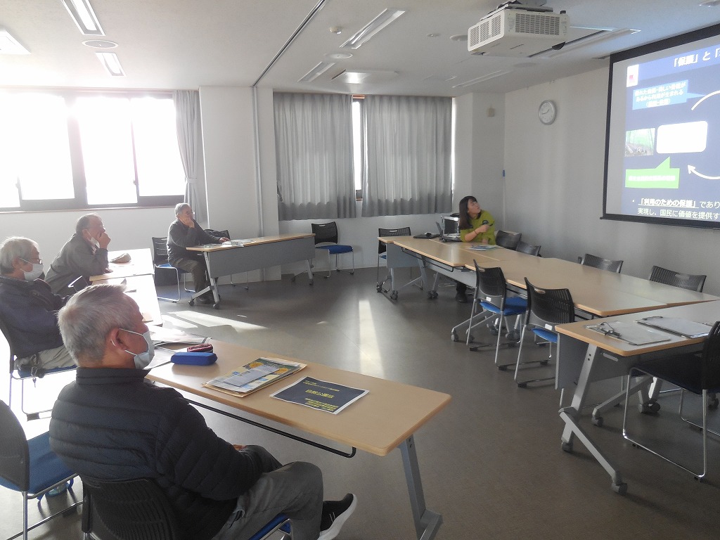 環境省浦富事務所　内山氏によるジオパークの公園法などの法令解説
